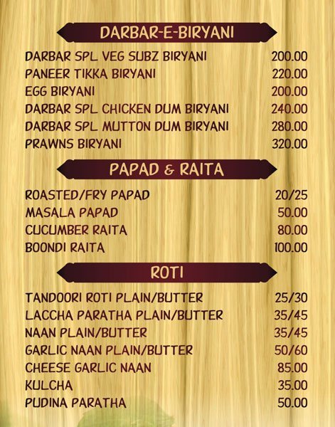 Darbar The Royal Treat - Senapati Bapat Road - Pune image 4